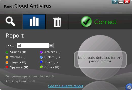Screenshot for Panda Cloud Antivirus - Free Edition 1.4