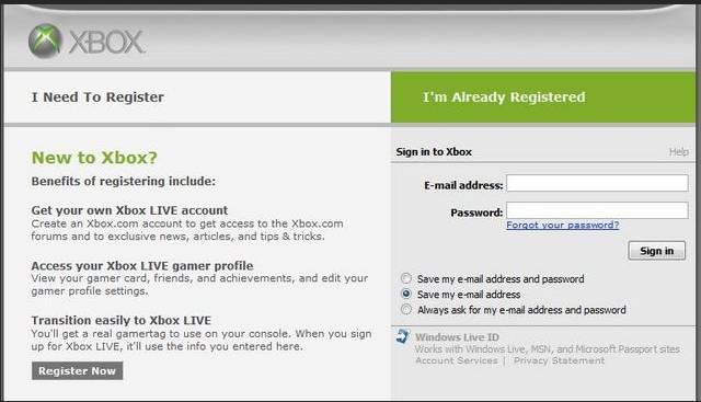 Xbox phishing