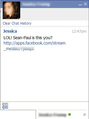 Facebook Chat Phishing Spam