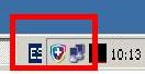 Icon of the program which is added to the task bar