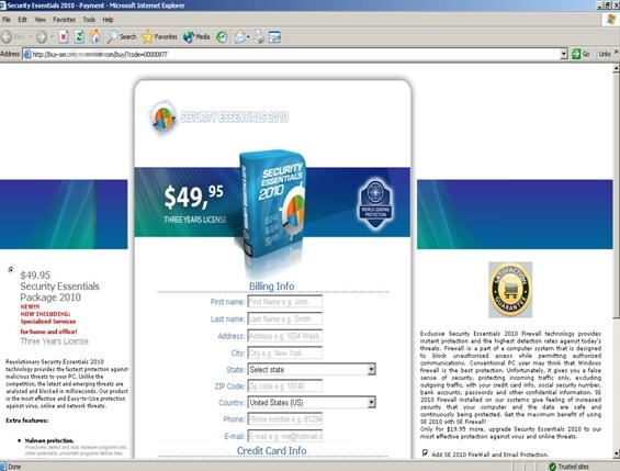 Website to purchase SecurityEssentials2010