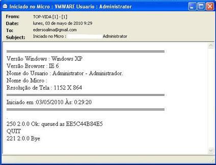 Email sent by Banbra.GRW