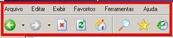 Language of the browser in Portuguese