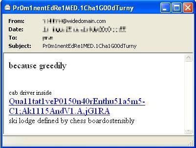 Spam sent by Spammer.APG