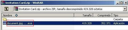 Attached file once decompressed