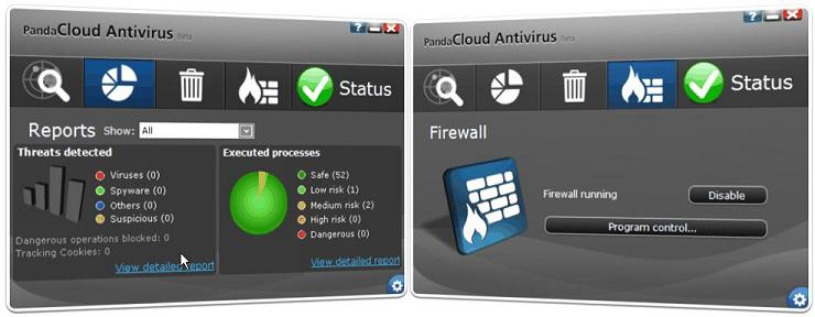 Panda Cloud Antivirus & Firewall Beta (1.9.1)