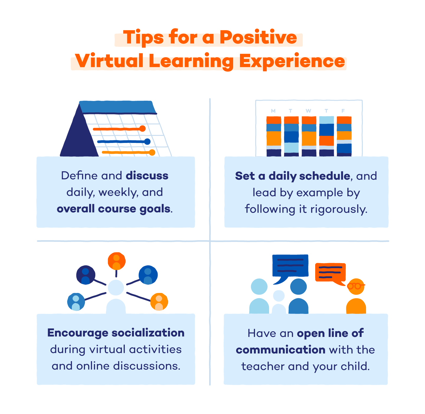 tips for a positive online learning experience