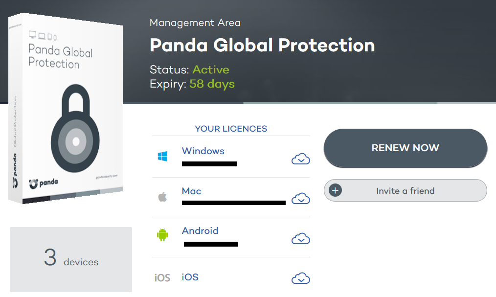 Panda Global Protection 2017 License Key