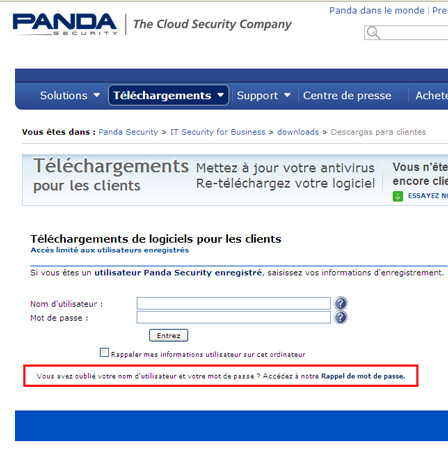 Téléchargement antivirus