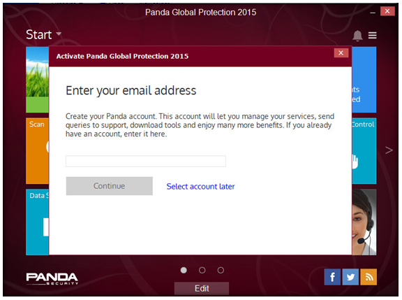 Crea il tuo Account Panda Crea il tuo Account Panda