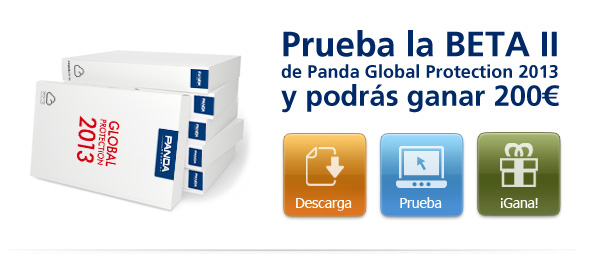 Prueba la beta de Panda Global Protection 2013 y podrs ganar 200