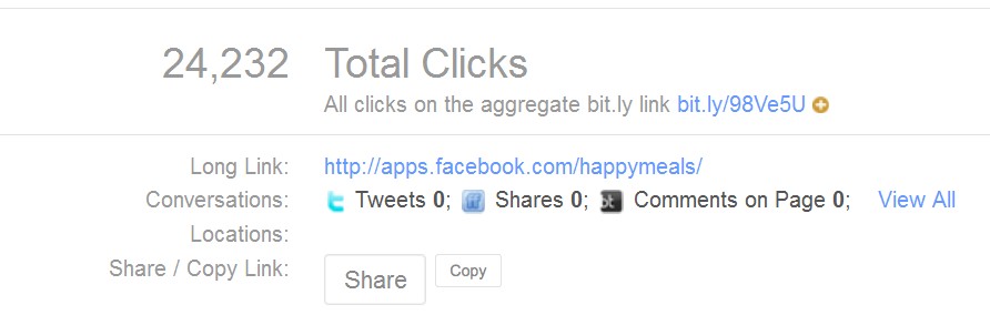 HappyMeals Attack Link Stats HappyMeals Attack Link Stats