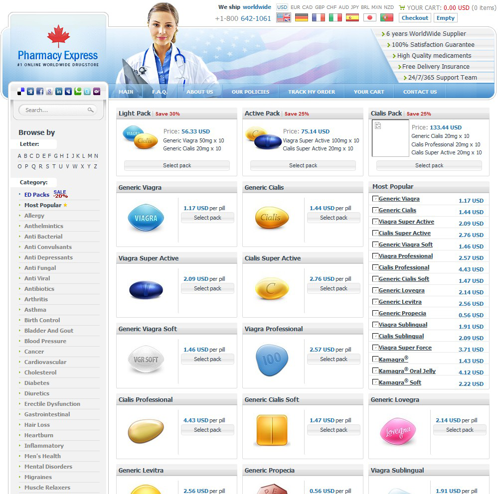 Pharmacy Express : Fake Pharmacy Website