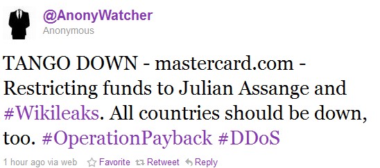 Mastercard Takedown Announcement Mastercard Takedown Announcement