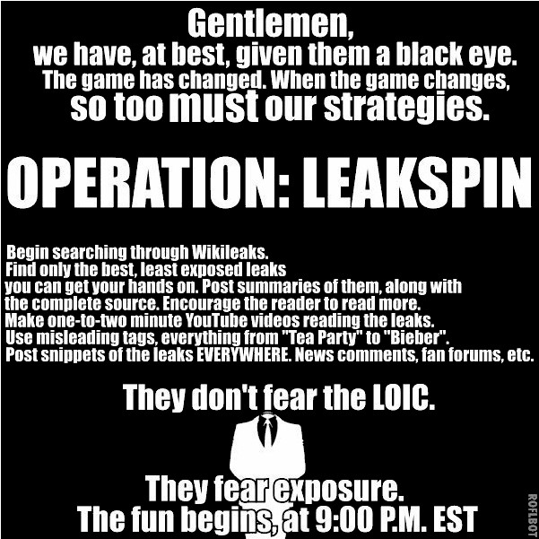 Operation:Leakspin