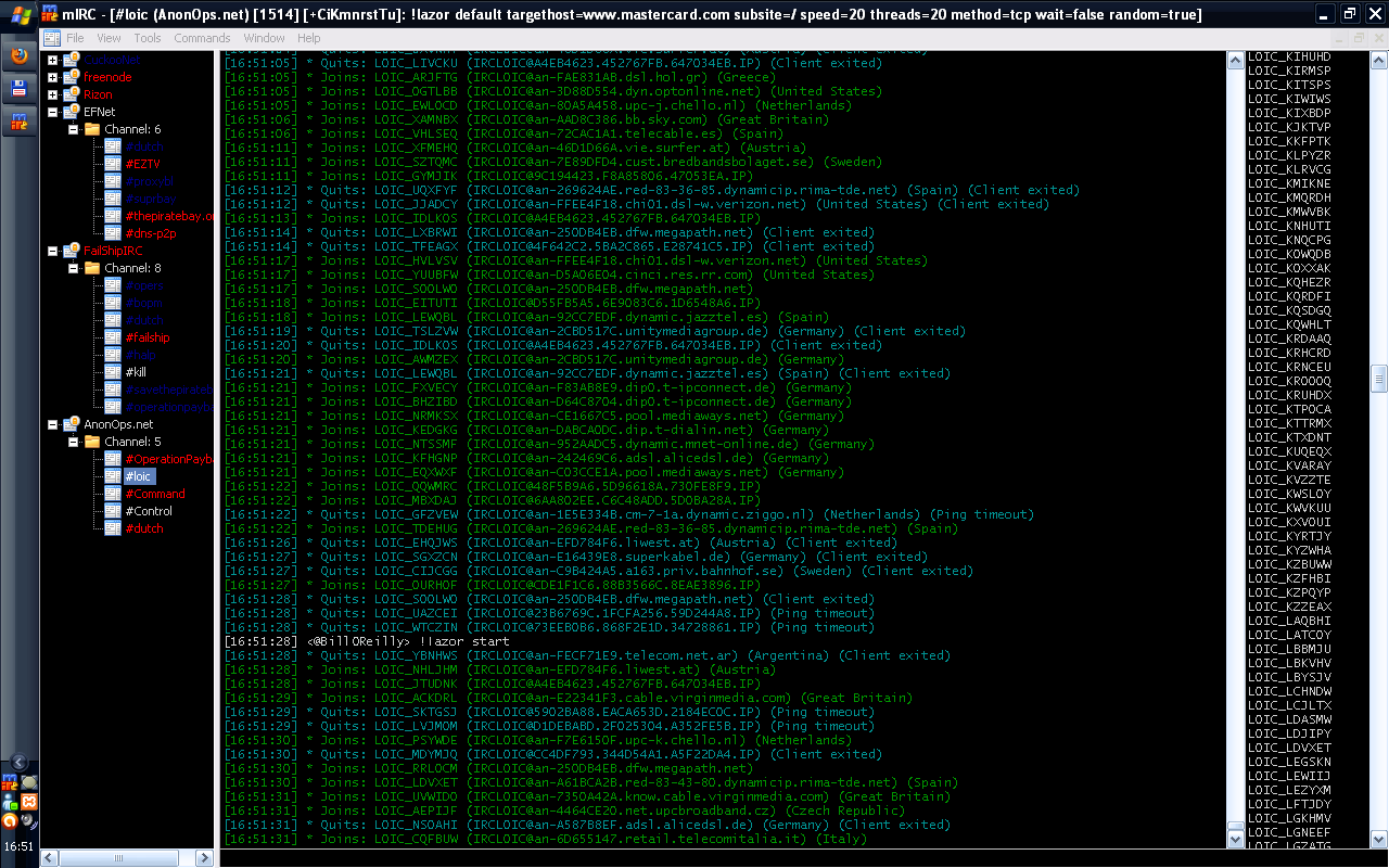 Operation Payback :: Hivemind Voluntary Botnet Operation Payback :: Hivemind Voluntary Botnet