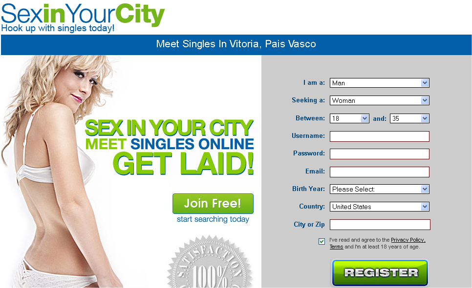 It looks like the typical dating site, maybe not for regular relationships ...