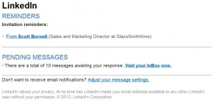 LinkedIn mail