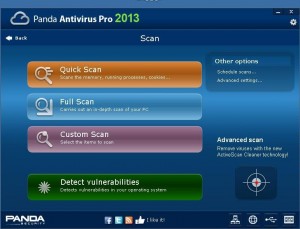 Panda 2013 Detection of vulnerabilities