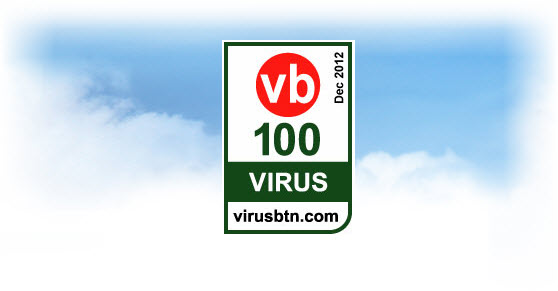 VirusBulletin VB100 Dec