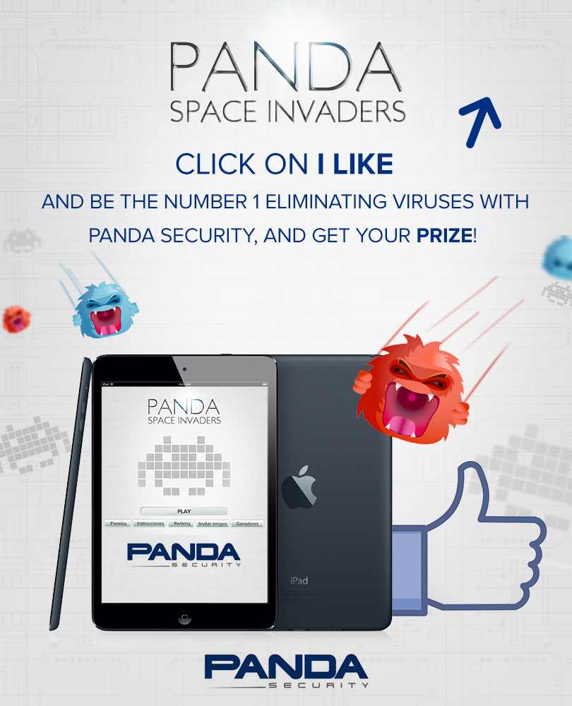 -	Panda Security estrena un juego en su página oficial de Facebook con el objetivo de construir un mundo sin virus