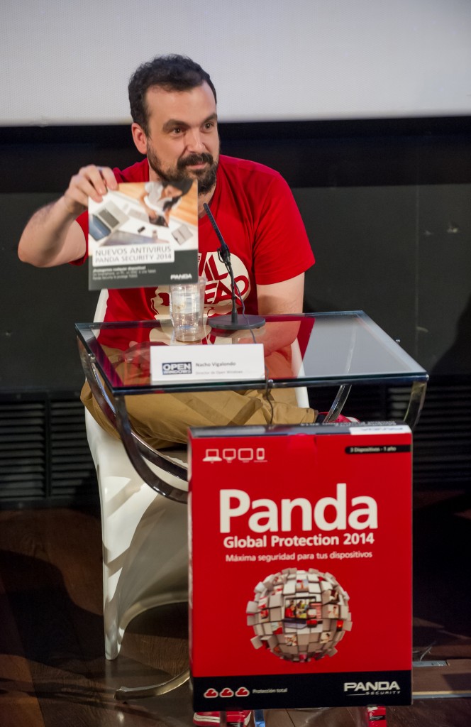 Nacho Vigalondo with Panda Security