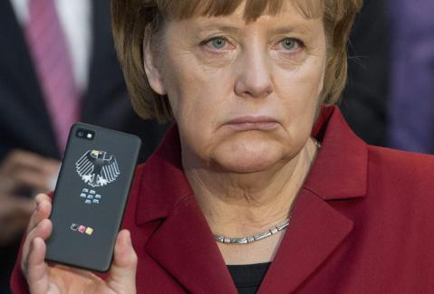 merkel smartphone