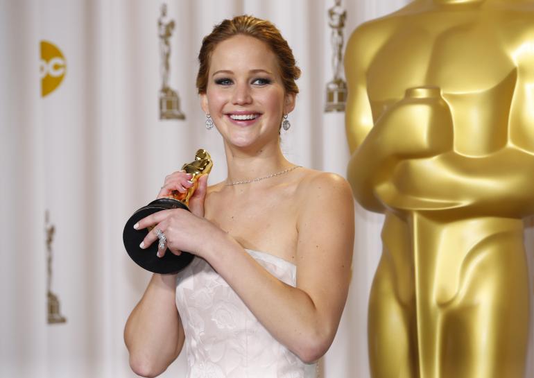 jennifer lawrence oscar