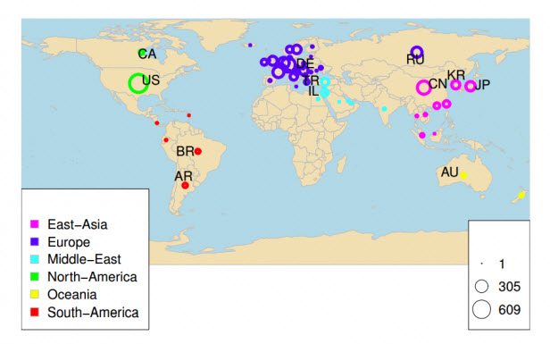 cookies map