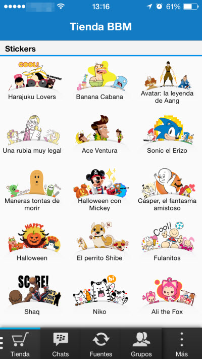 BBM-stickers