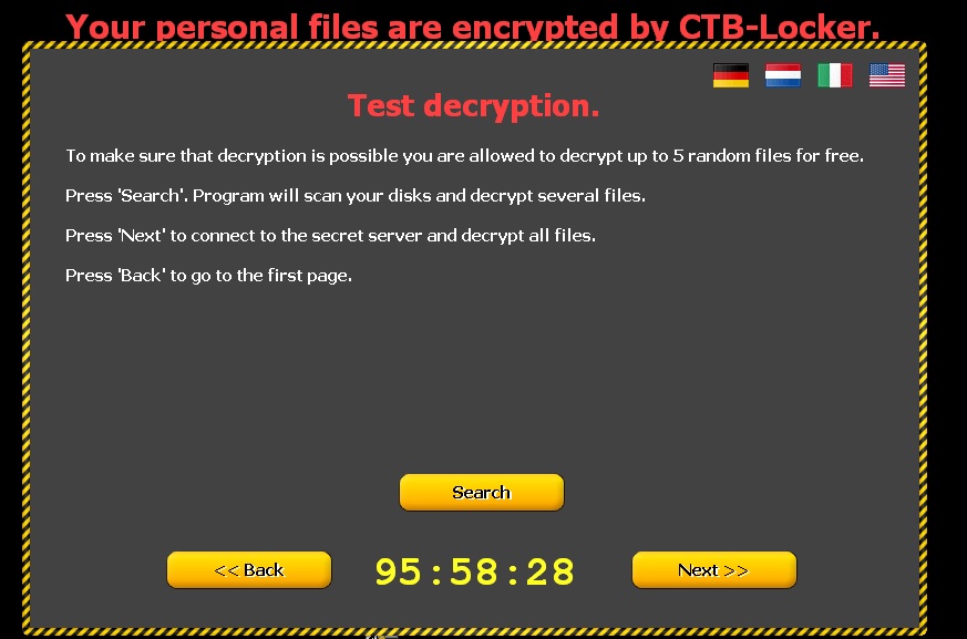 CTB Locker ransomware