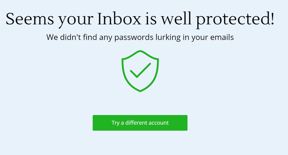 inbox scan protected