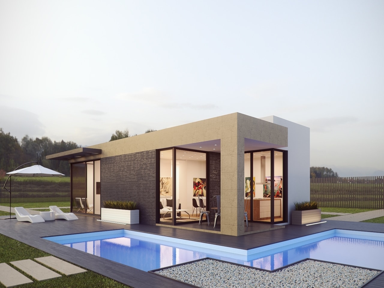How do you build a smart house?