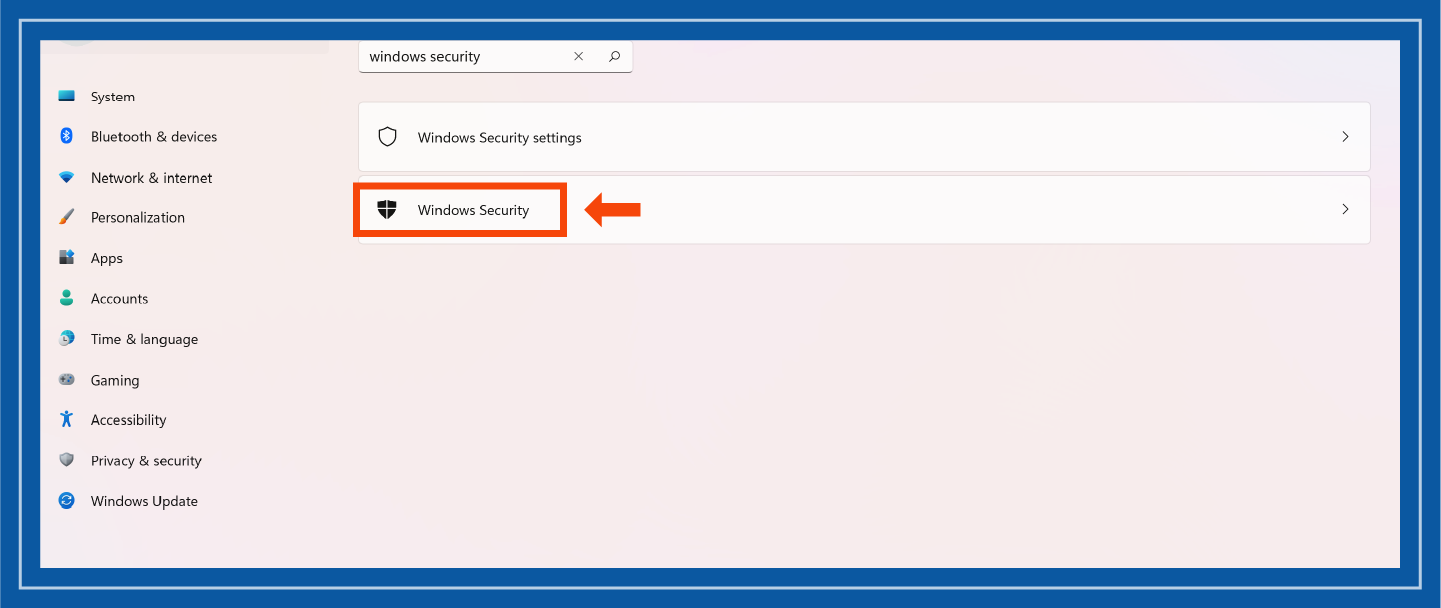 Krok 1 odstranění viru z Windows