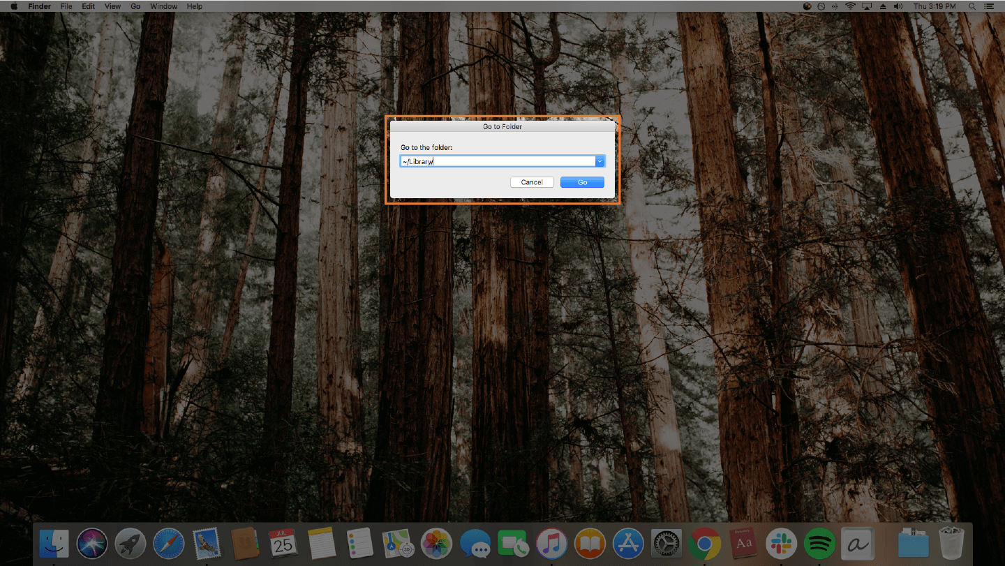 screenshot of deleting temporary files