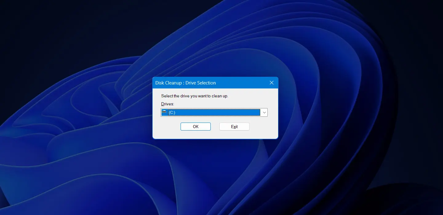 Screenshot of PC Disk Cleanup