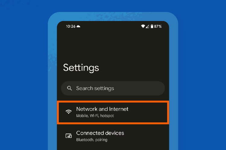 android settings