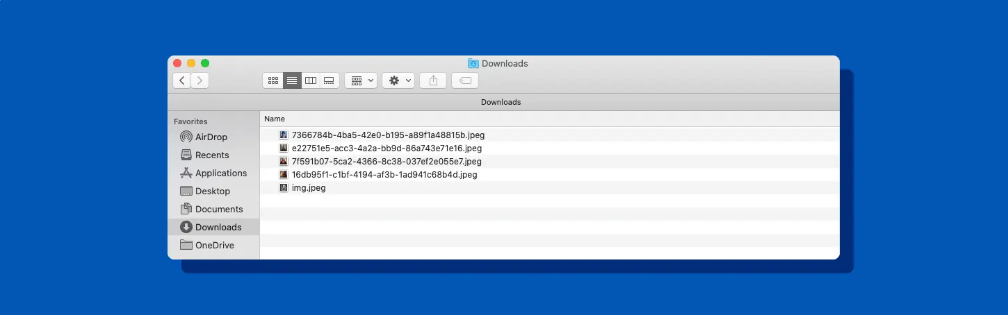 Deleting files on a Mac