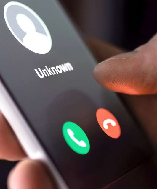 Person using their phone.