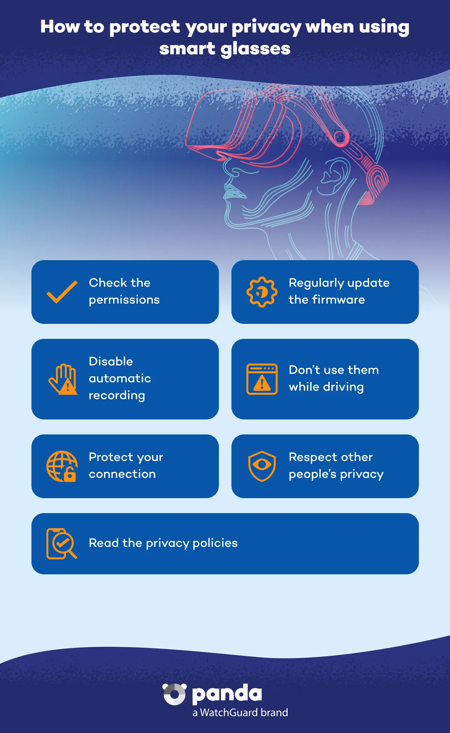 How to protect your privacy when using smart glasses
