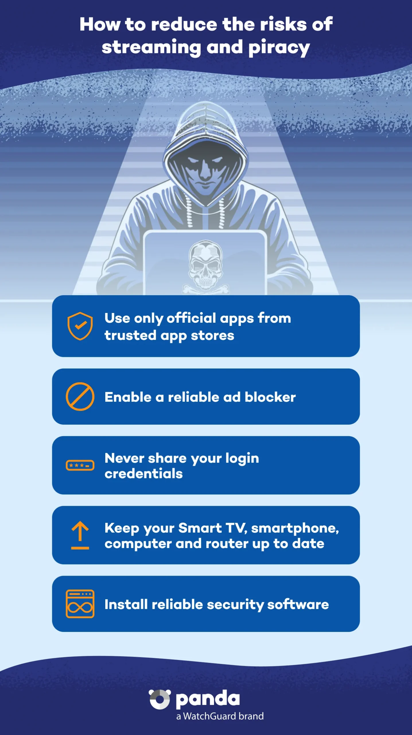 How to reduce the risks of streaming and piracy | Panda Security How to reduce the risks of streaming and piracy