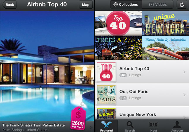 airbnb app - alquiler habitaciones