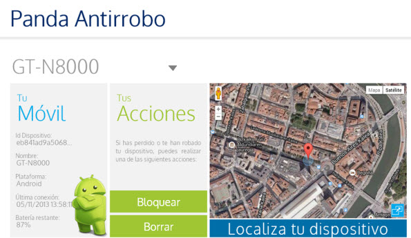 Localiza tu móvil Android