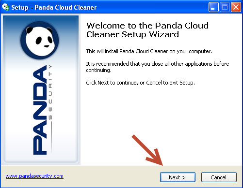 Panda Cloud Cleaner-desinfección gratuita