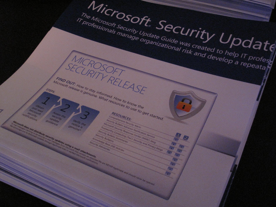 microsoft security update