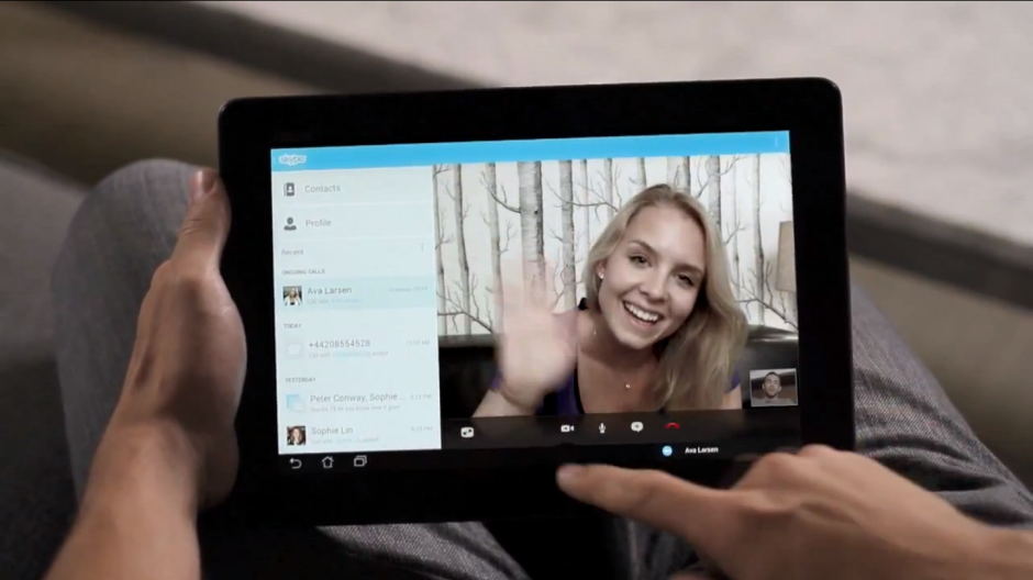 skype tablet