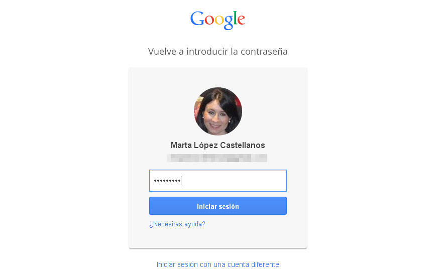 gmail-contraseña