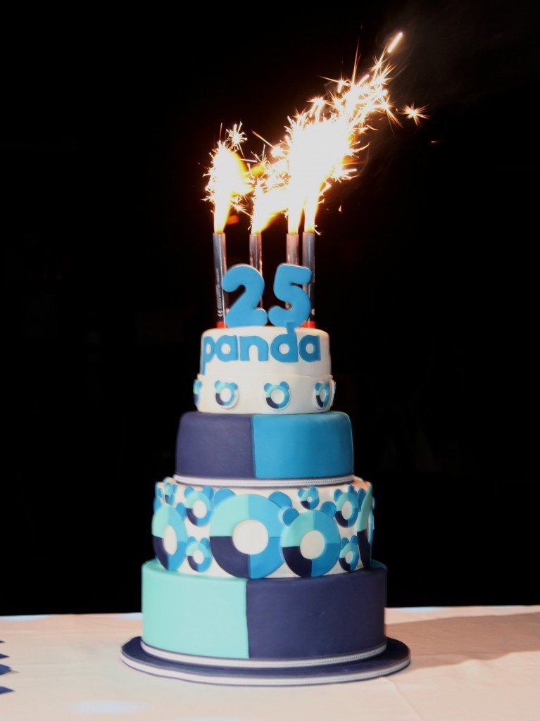 tarta cumple panda