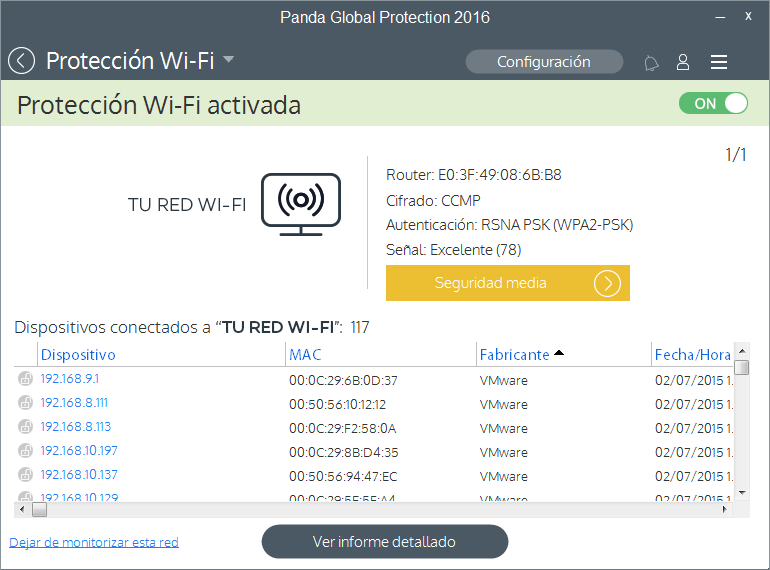 proteger wifi