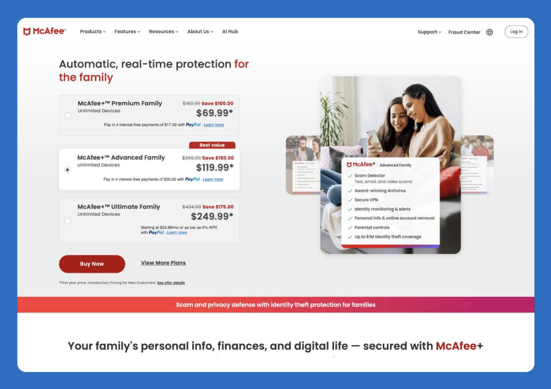 McAfee Family